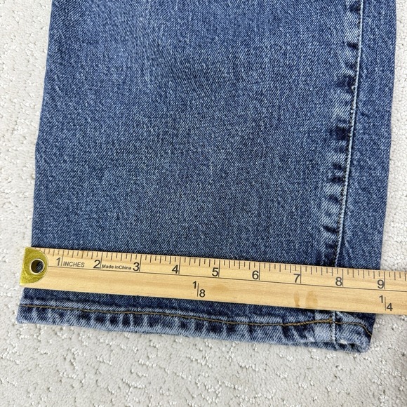 AGOLDE Harper Crop Jeans 25 High Rise Straight Leg Denim $198 - Picture 9 of 13